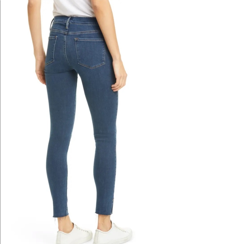 FRAME Le Skinny De Jeanne Fayette Jeans Sz 28 - Picture 2 of 8